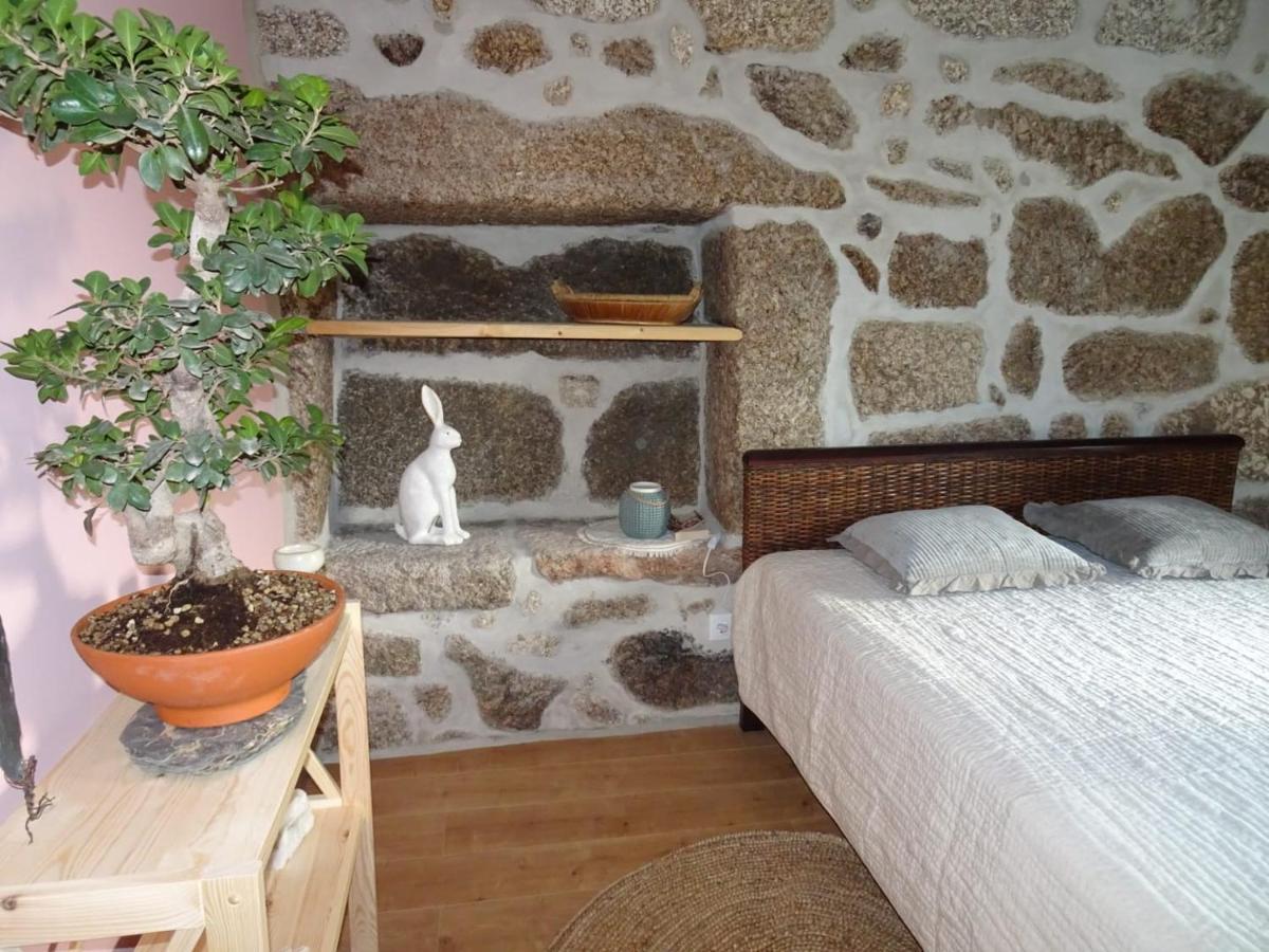 A Casa Com 2 Pereiras Bed and Breakfast Terras de Bouro Buitenkant foto